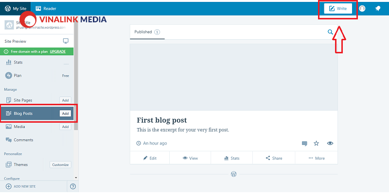Cách thiết kế website miễn phí bằng WordPress